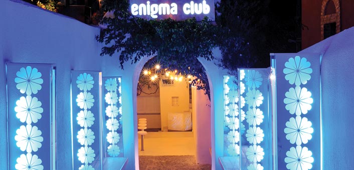 Enigma Club in Santorini, Fira Town